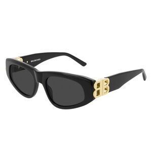 Balenciaga Sunglasses in Black with Gold Details